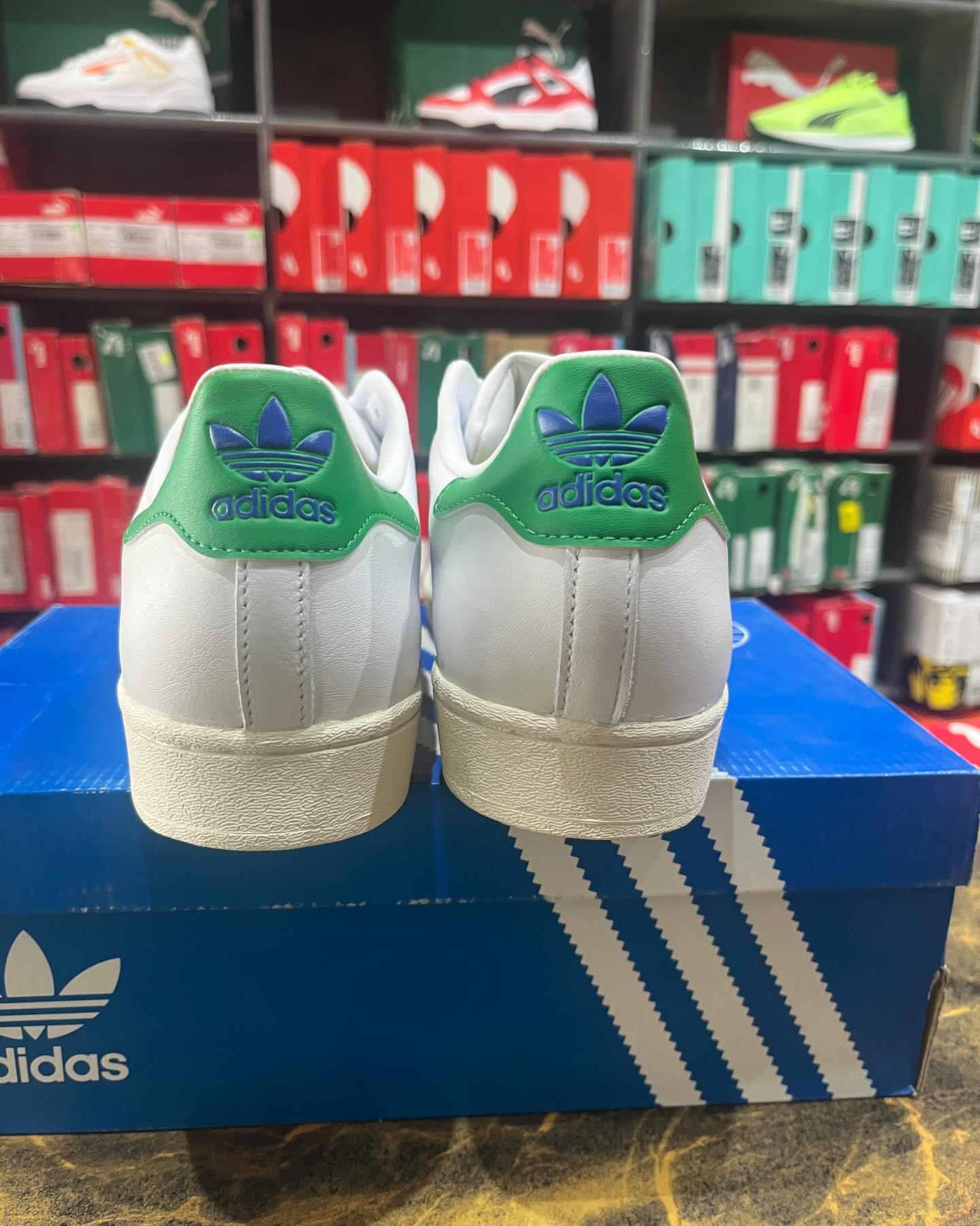 Adidas Superstar Whitegreen - Smart Khareed
