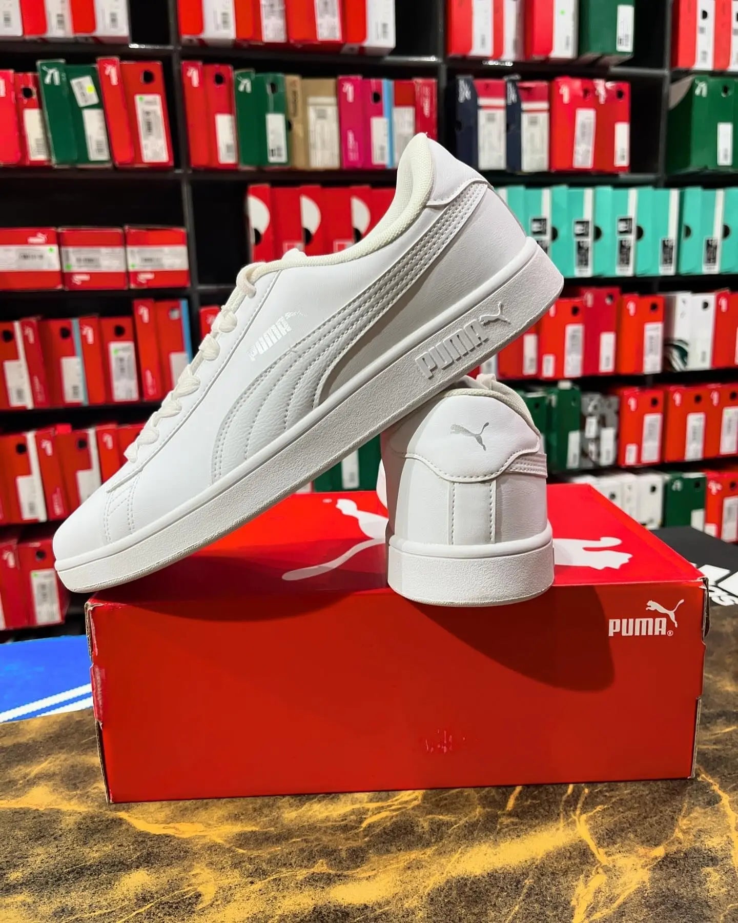 Puma Smashic White - Smart Khareed