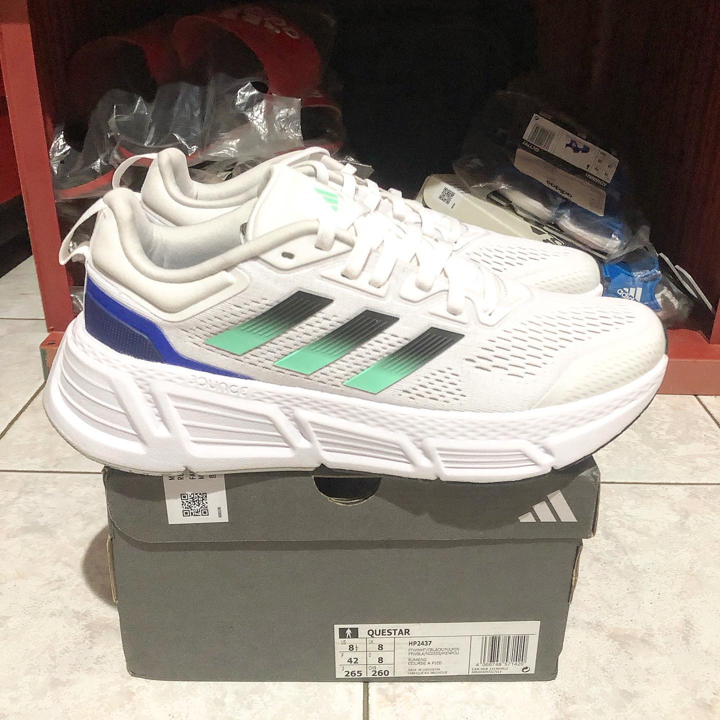 Adidas Quester White - Smart Khareed