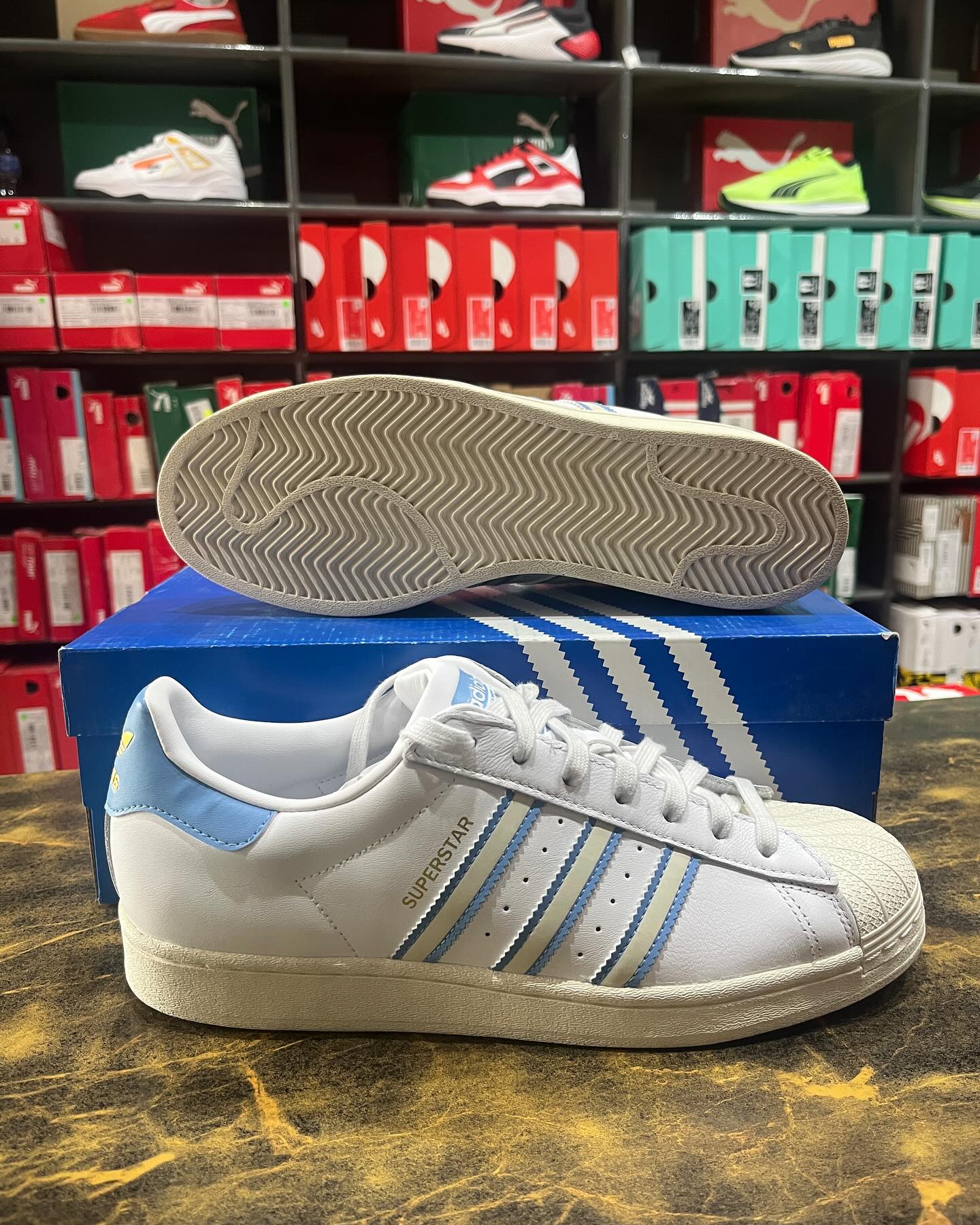 Adidas Superstar Whiteblue - Smart Khareed