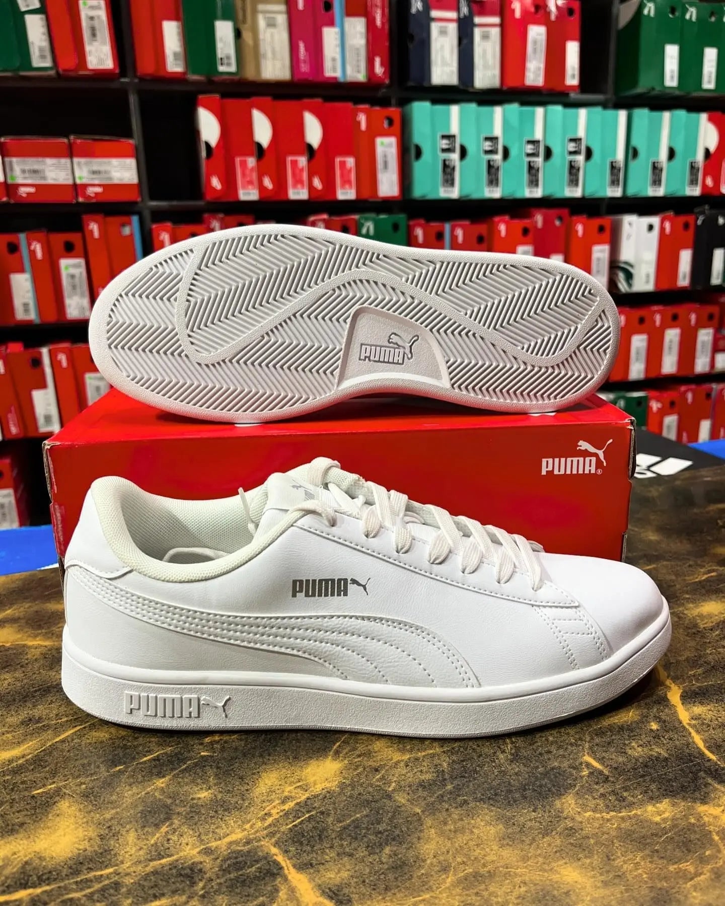 Puma Smashic White - Smart Khareed