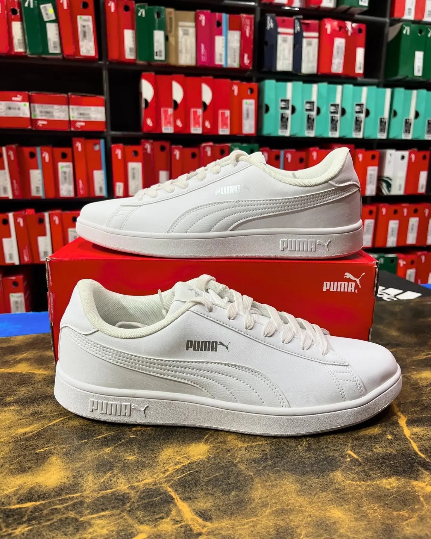 Puma Smashic White - Smart Khareed